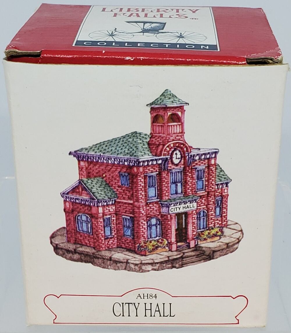 Liberty Falls Americana Collection Village AH 84 City Hall.